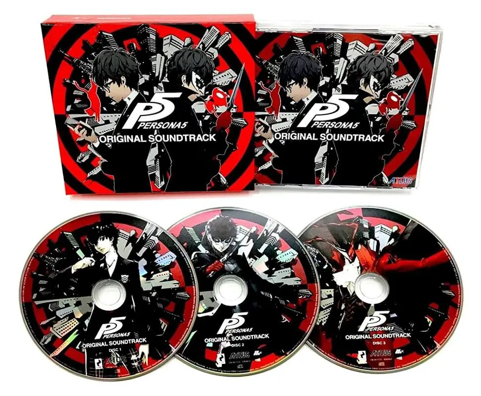 Persona 5 Original Soundtack three-disc set